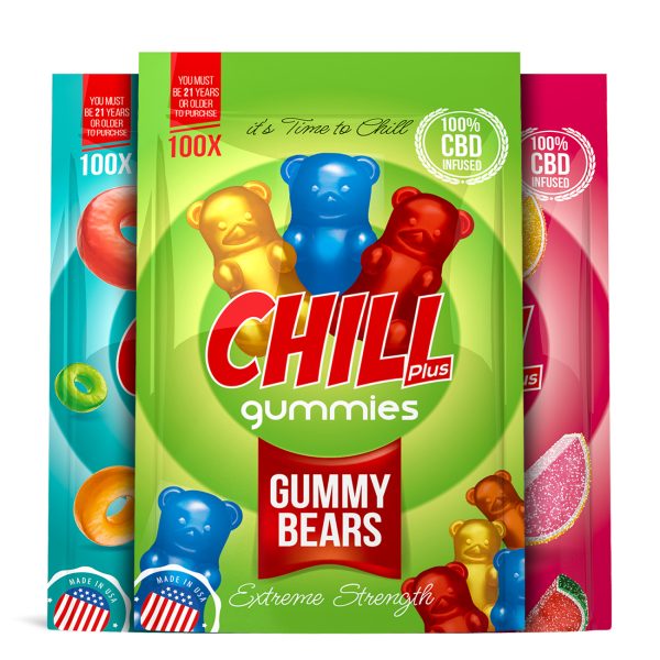 Chill Plus CBD Infused Gummy Bears Bundle