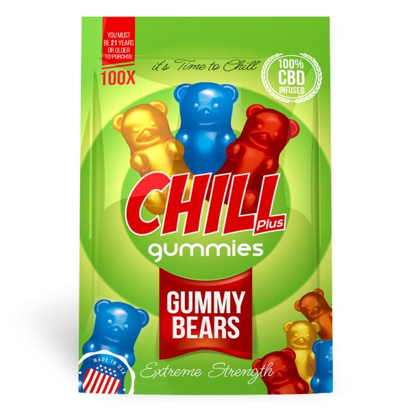 Chill Plus CBD Infused Gummy Bears Bundles