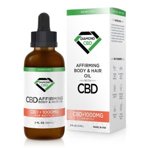 Diamond CBD Affirming Body & Hair Oil - 1000mg