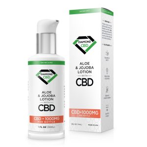 Diamond CBD Aloe & Jojoba Lotion - 1000mg