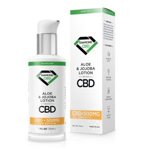 Diamond CBD Aloe & Jojoba Lotion - 500mg