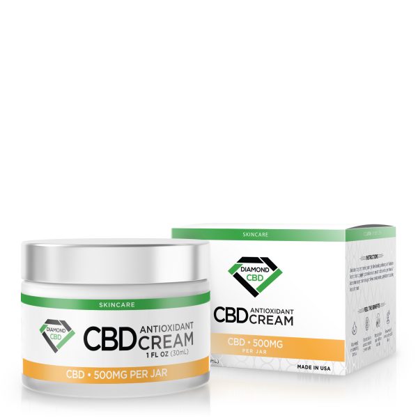 Diamond CBD Antioxidant Cream - 500mg