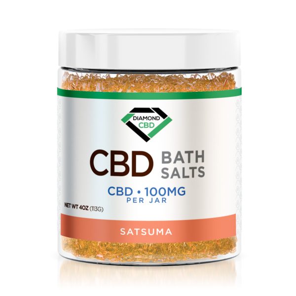 Diamond CBD Bath Salt - Satsuma - 100mg