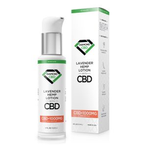 Diamond CBD Lavender Hemp Lotion - 1000mg