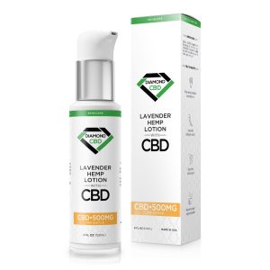 Diamond CBD Lavender Hemp Lotion - 500mg