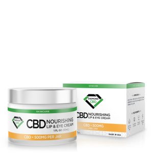 Diamond CBD Nourishing Lip & Eye Cream - 500mg