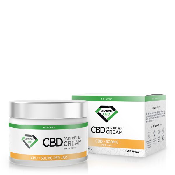 Diamond CBD Pain Relief Cream - 500mg