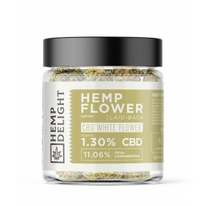 Hemp Delight - Hemp Flower CBG White Flower - 7gm