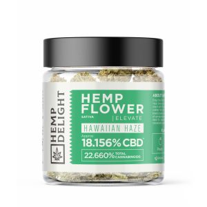 Hemp Delight - Hemp Flower (Hawaiian Haze) - 7gm