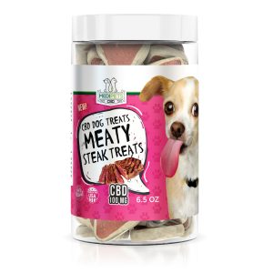 MediPets CBD Dog Treats - Meaty Steak Treats - 100mg