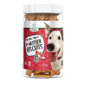 MediPets CBD Dog Treats - P-Nuttier Biscuits - 600mg