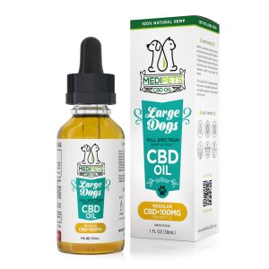 MediPets CBD Oil for Large Dogs - Regular Strength - 100mg (30ml)