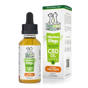 MediPets CBD Oil for Medium Dogs - Strong Strength - 150mg (30ml)