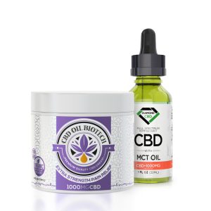 Premium CBD Oil & Cream Bundle