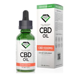 Unflavored Diamond CBD Oil - 1000mg