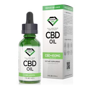 Unflavored Diamond CBD Oil - 450mg