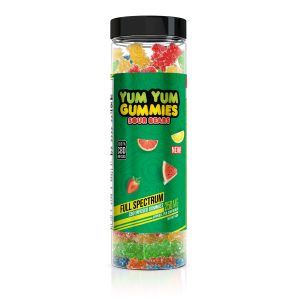 Yum Yum Gummies - CBD Full Spectrum Sour Bears - 250mg
